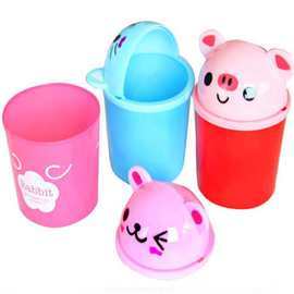 桌面時尚多色垃圾桶 提升日常美感的實用選擇